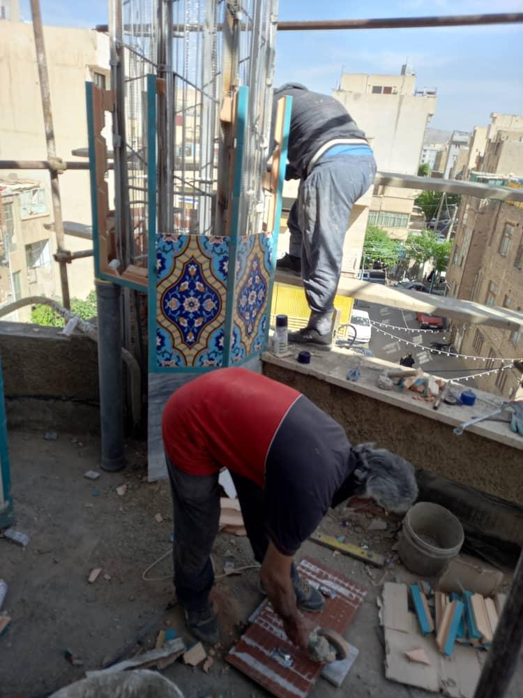 گلدسته مسجد محلاتی