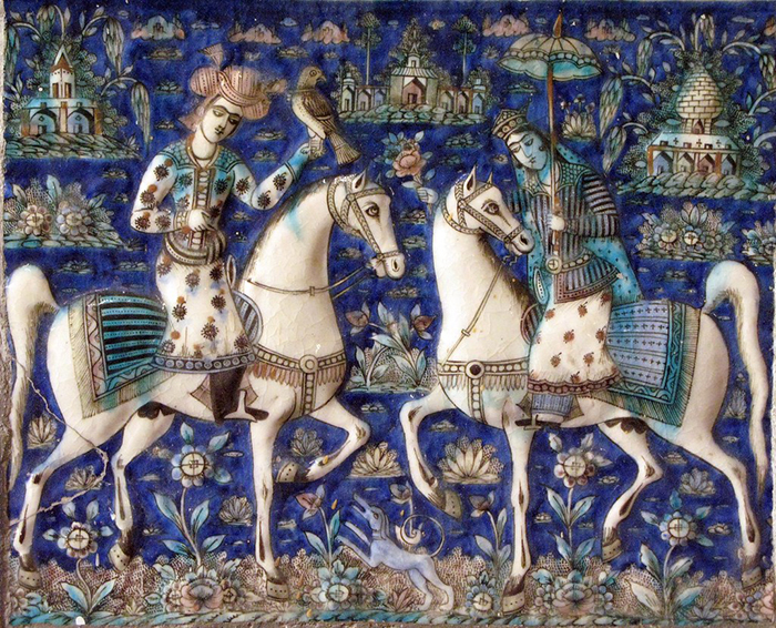 کاشی های کاخ گلستان 