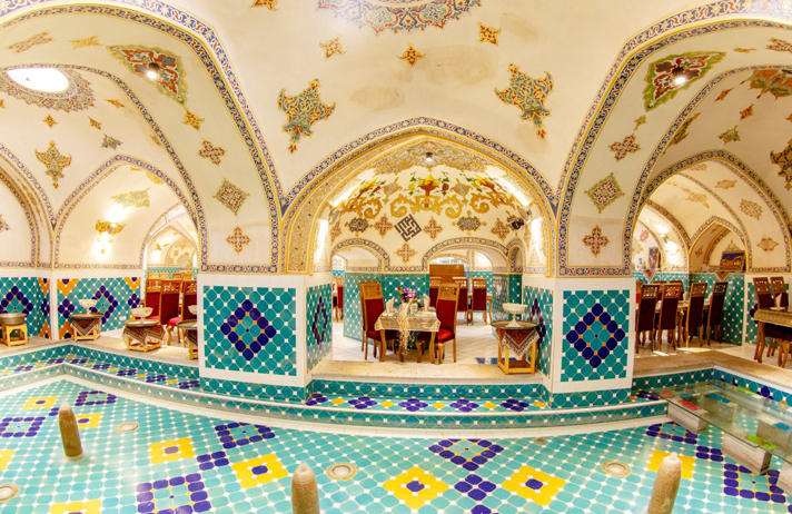 کاشی کاری سفره خانه ها